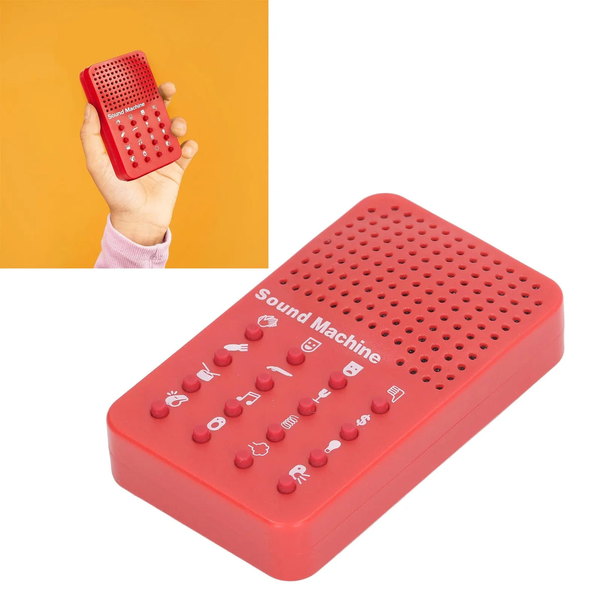 Funny Sound Machine Compact Funny Sound Effects Machine Entertaining 16 Sound Effects Electronic for Neighbor for Daily Life HIP