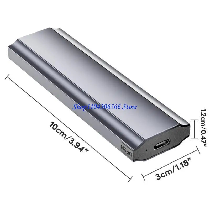 M.2 NVMe & NGFF SSD Enclosure – USB 3.1 10Gbps Aluminum SSD Enclosure HIP