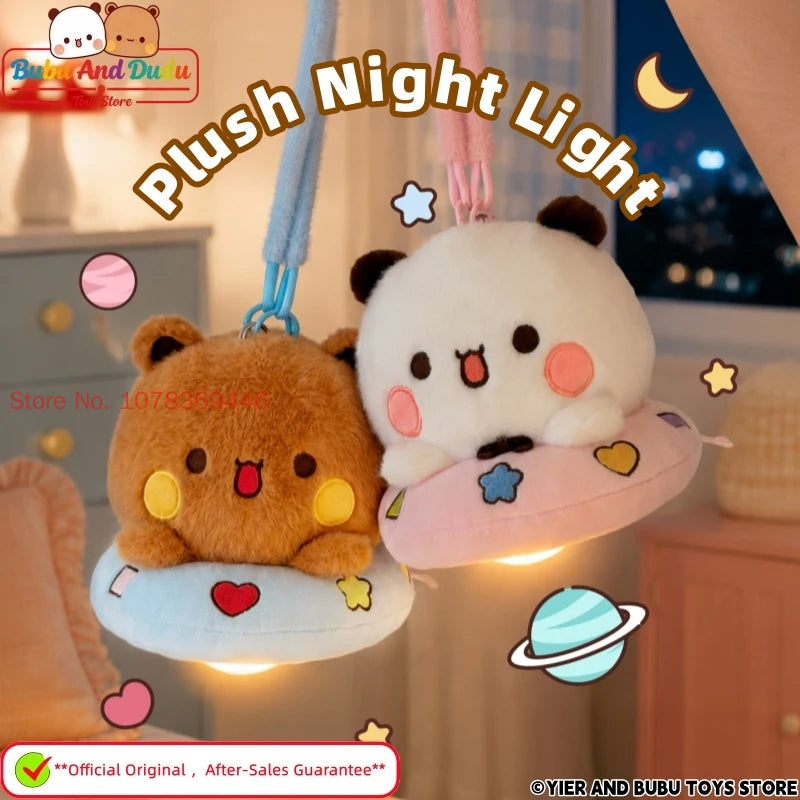 Bubu & Dudu Panda Plush Night Light – Rechargeable Dimmable Lamp Plush Night Light HIP