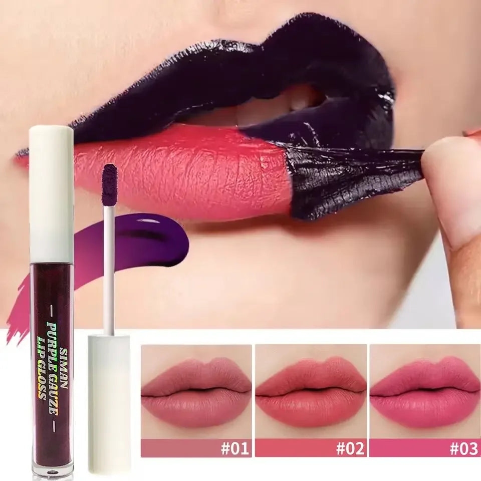 JUJU Dream Peel Off Lip Stain – Waterproof Pink Lip Set Peel Off Lip Stain HIP