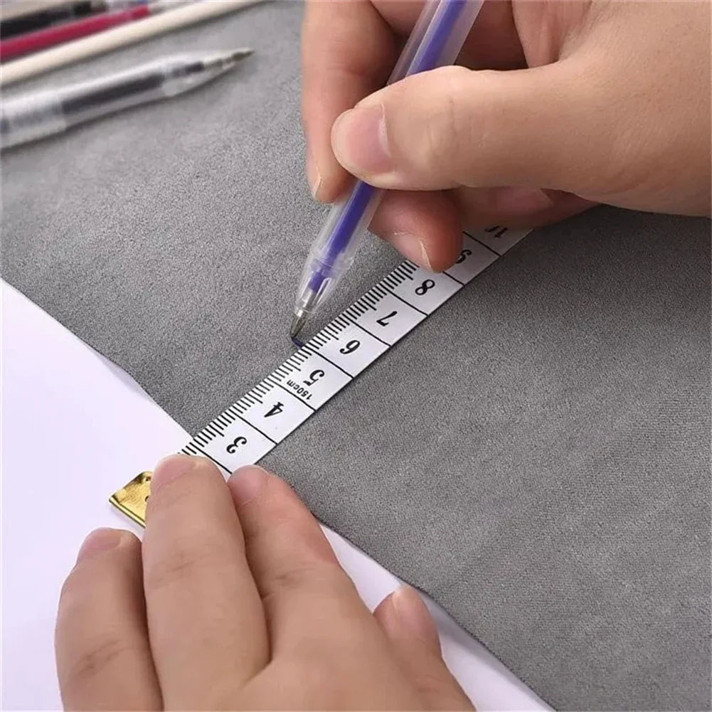 10Pcs/Set Heat Erasable Fabric Marker Pen High Temperature Disappearing DIY Sewing Tools Line Marking Accessories HIP