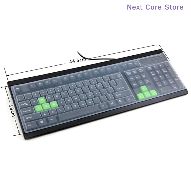 Universal Silicone Keyboard Cover – Desktop Skin Protector Keyboard Protector Cover HIP