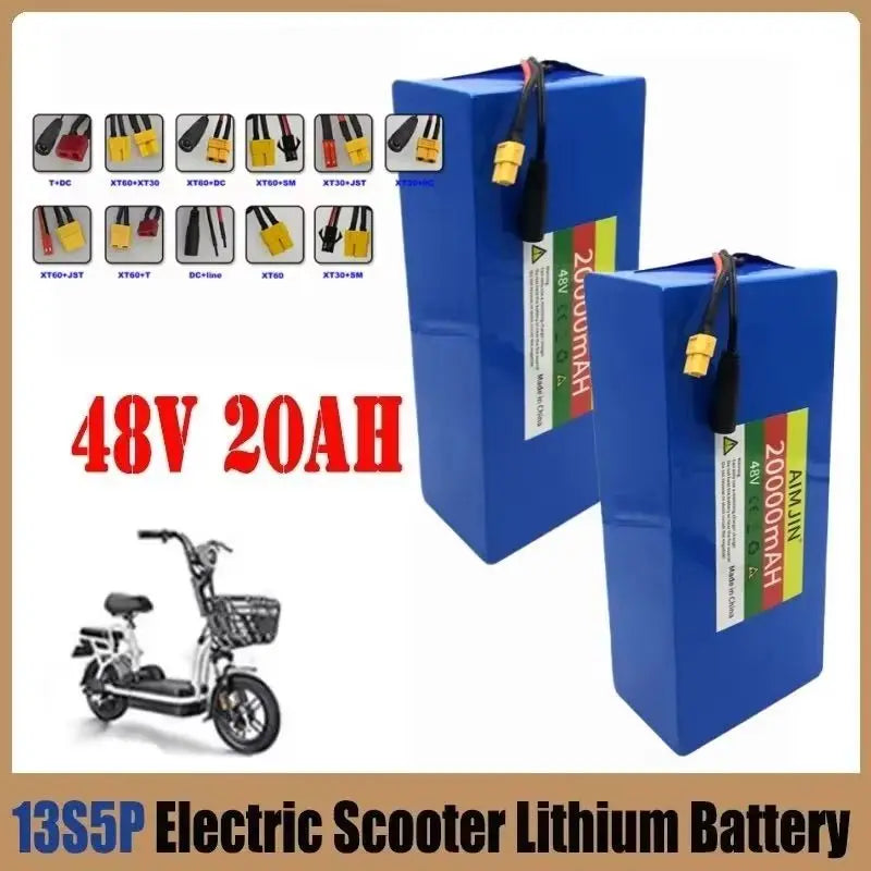 48V 20Ah 13S5P Lithium Battery Pack for Citycoco Scooter Scooter Battery Pack HIP