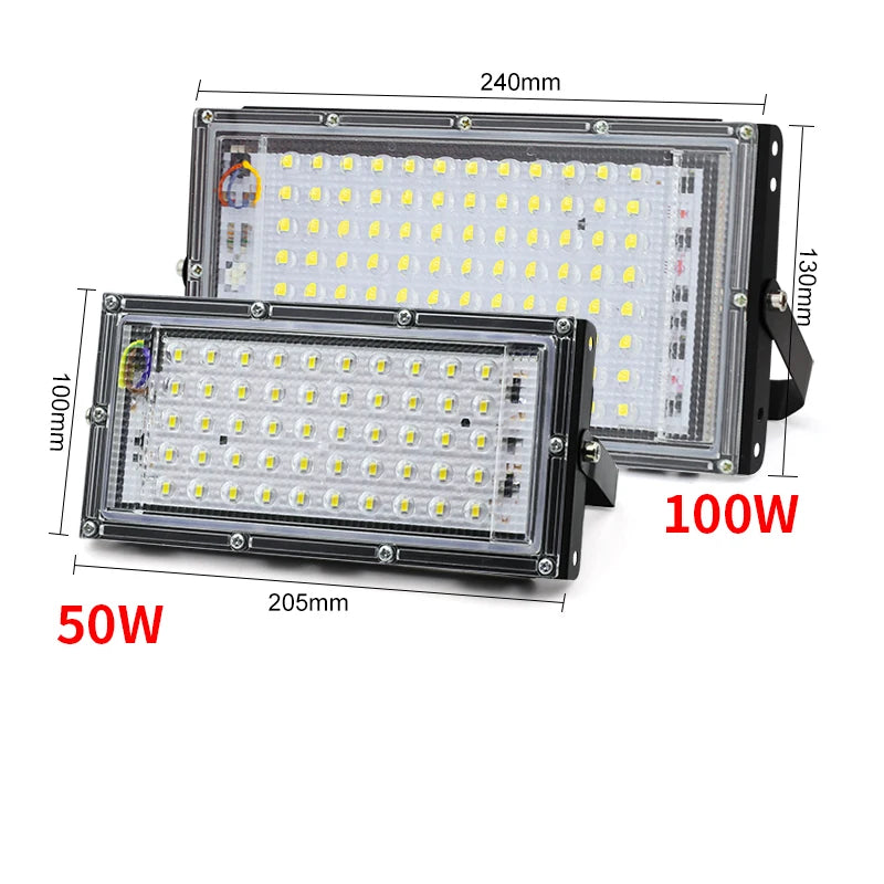 YNL 50W 100W 150W LED Flood Light IP65 Waterproof Outdoor LED Flood Light HIP