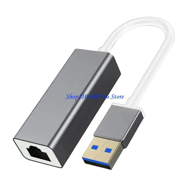 USB-C to RJ45 Ethernet Adapter 100Mbps – Plug & Play USB Ethernet Adapter HIP