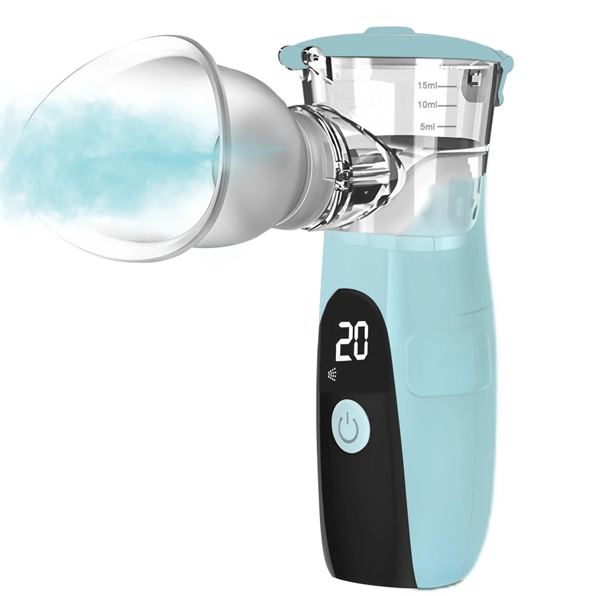 Mesh Nebulizer Facial Sprayer – Deep Hydration Skin Mist Facial Mist Sprayer HIP Blue