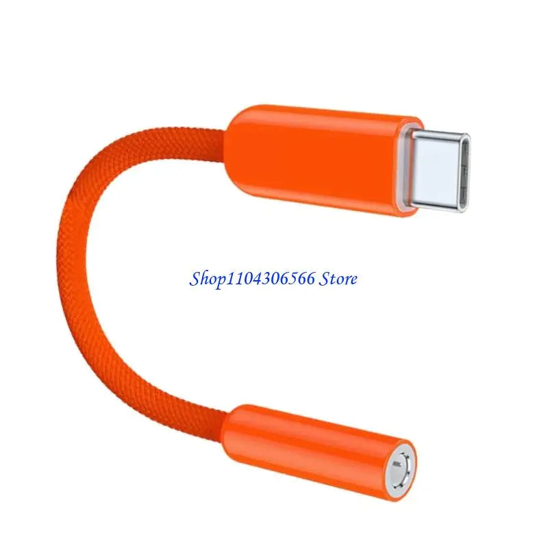 USB-C to 3.5mm Audio Adapter Cable | HiFi Sound | 13cm Audio Adapter Cable HIP