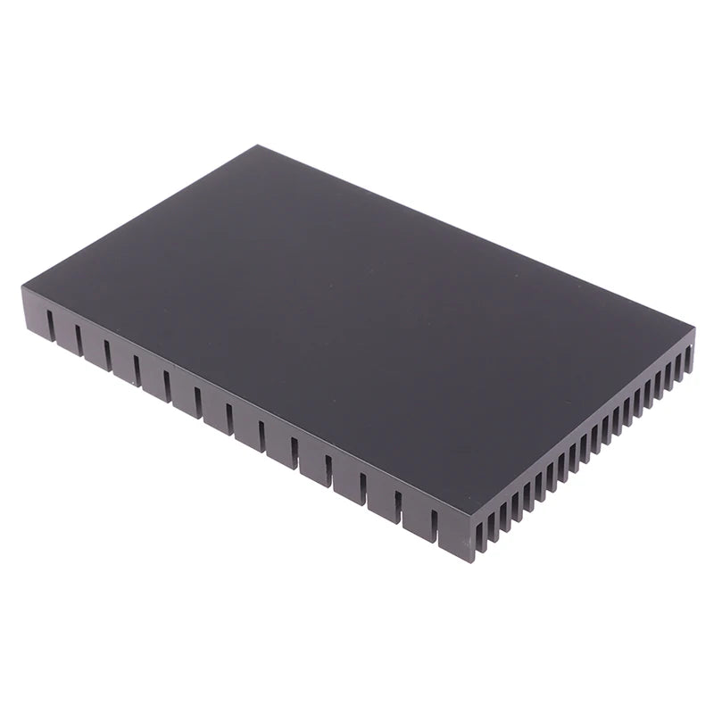 Aluminum Heatsink Plate 150×93×15mm – Black Radiator Aluminum Heatsink Plate HIP One Size