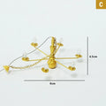 Miniature LED Ceiling Chandelier – Dollhouse Lamp 3V Dollhouse Miniature Lamp HIP C