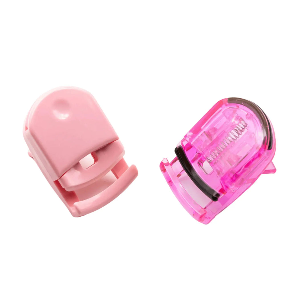 RUZOFO Mini Folding Eyelash Curler – Multicolor Makeup Clip Eyelash Curler HIP C761-Pink1 Red1