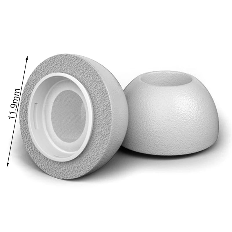 Memory Foam Ear Tips for AirPods Pro – Anti-Slip Replacement Earphone Ear Tips HIP Gray-S