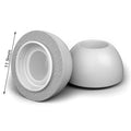 Memory Foam Ear Tips for AirPods Pro – Anti-Slip Replacement Earphone Ear Tips HIP Gray-S