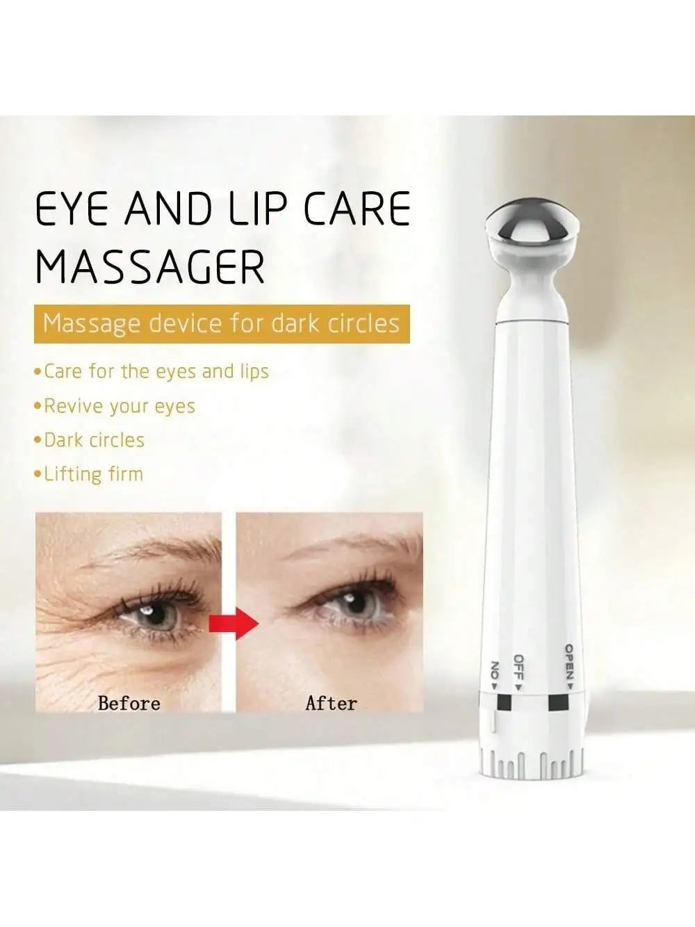 Mini Vibrating Eye Massager Pen – Rejuvenation | HIP Eye Massager Pen HIP