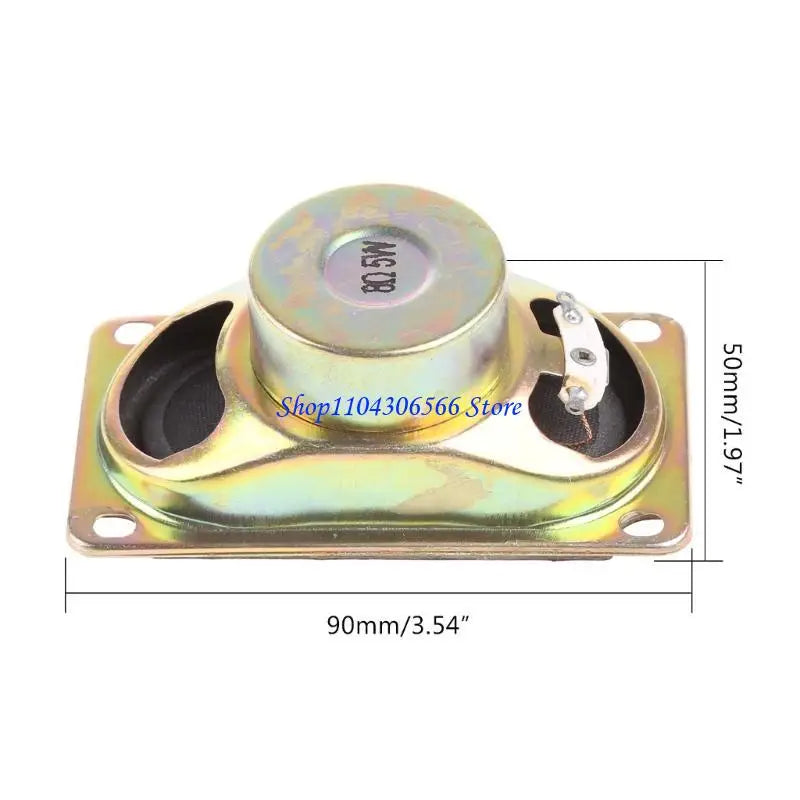 5W 8Ω Rectangle Stereo Woofer Speaker Unit – DIY Repair Woofer Speaker Unit HIP