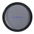 10" Loudspeaker Grill Mesh Guard – High-Gloss Metal ABS Cover Speaker Grill Cover HIP black circle black n CN