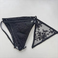Colorful Lace Pennant Banner Garland – Party Wall Décor Party Banner Garland HIP Black