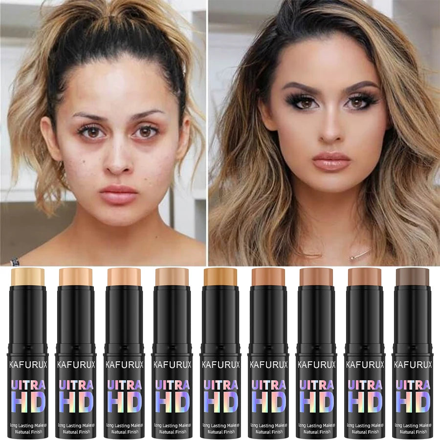 1PC Face Foudation Concealer Stick Long Lasting Dark Circles Corrector Contour Concearler Pen Korean Makeup for Women Face Cosme HIP