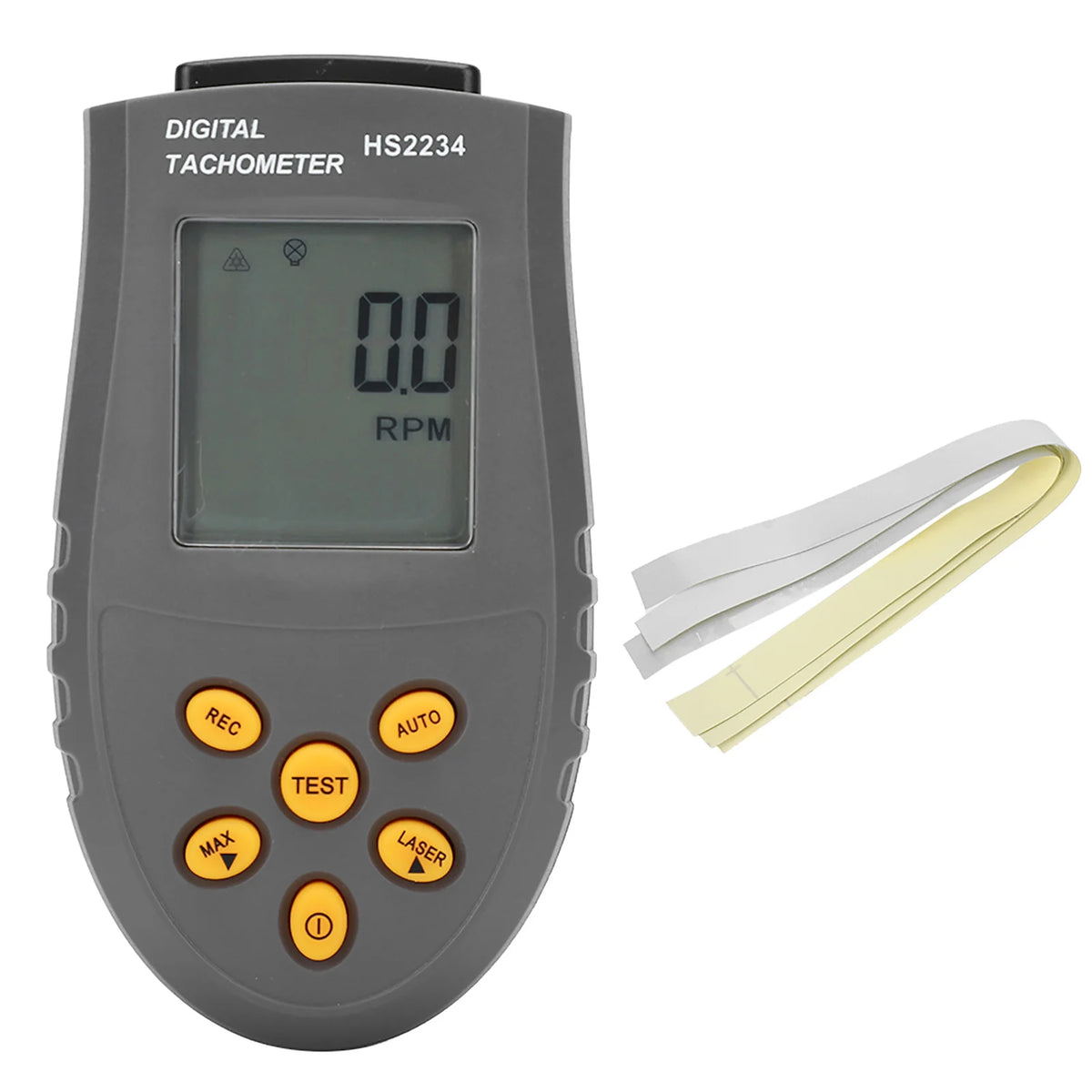 Digital Speedometer Digital Tachometers HS2234 Tachometer Non Contact Digital Display Speedometer Digital Tachometers Tachometer HIP black