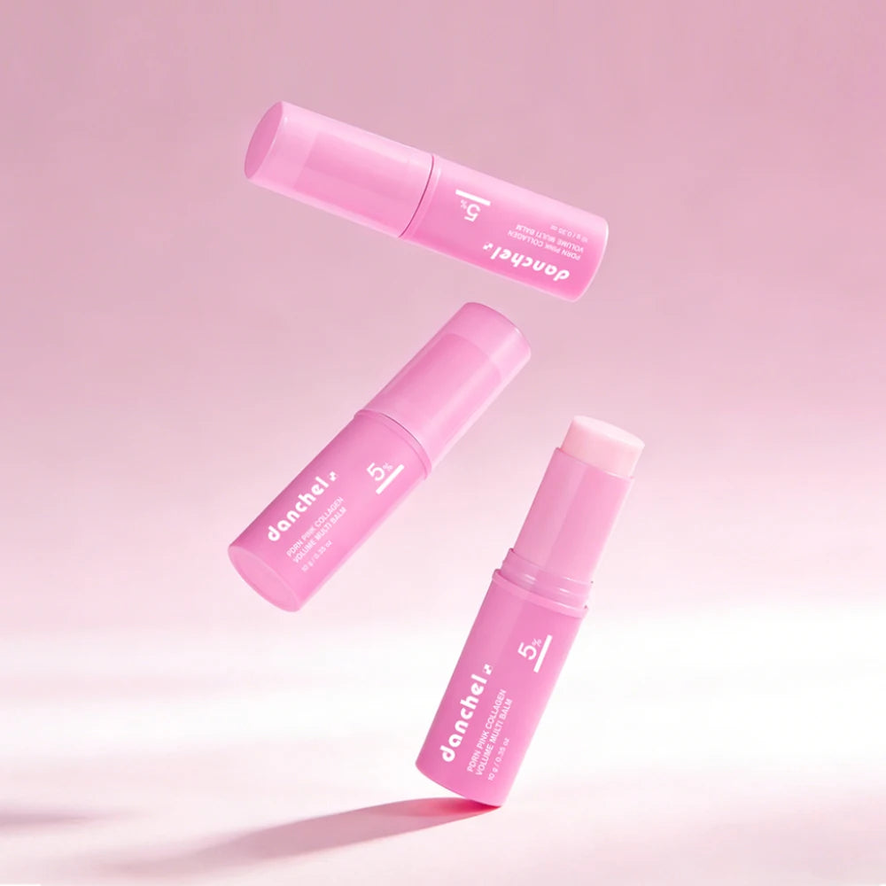 PDRN Pink Collagen Multi Volume Balm Stick Anti Aging Firming Anti Wrinkle For Eye Neck Forehead Smile Lines HIP 3pcs