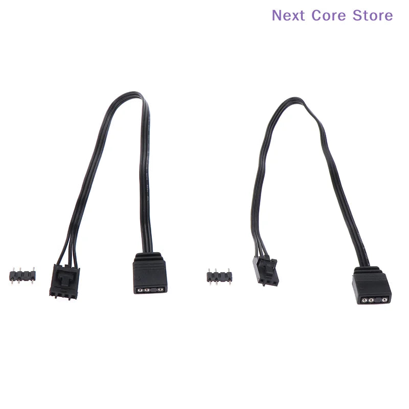 Corsair RGB to ARGB Adapter Cable – 4-Pin to 3-Pin, 28cm RGB Adapter Cable HIP