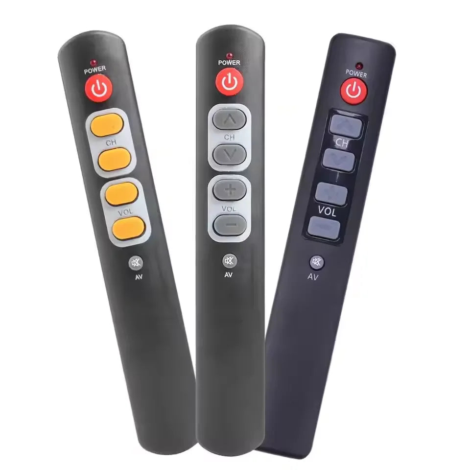 Universal 6-Button IR Learning Remote – TV, STB, DVD, VCR Learning Remote Control HIP