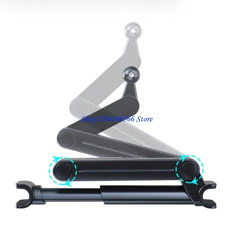 Telescopic Car Headrest Phone & Tablet Holder – 360° Rotating Car Headrest Mount HIP