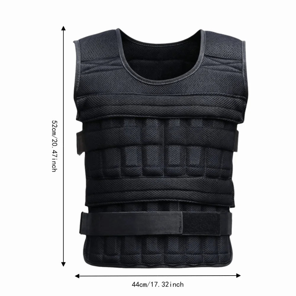 Adjustable Weight Vest 8–15kg | Boxing & Strength Training Weight Training Vest HIP