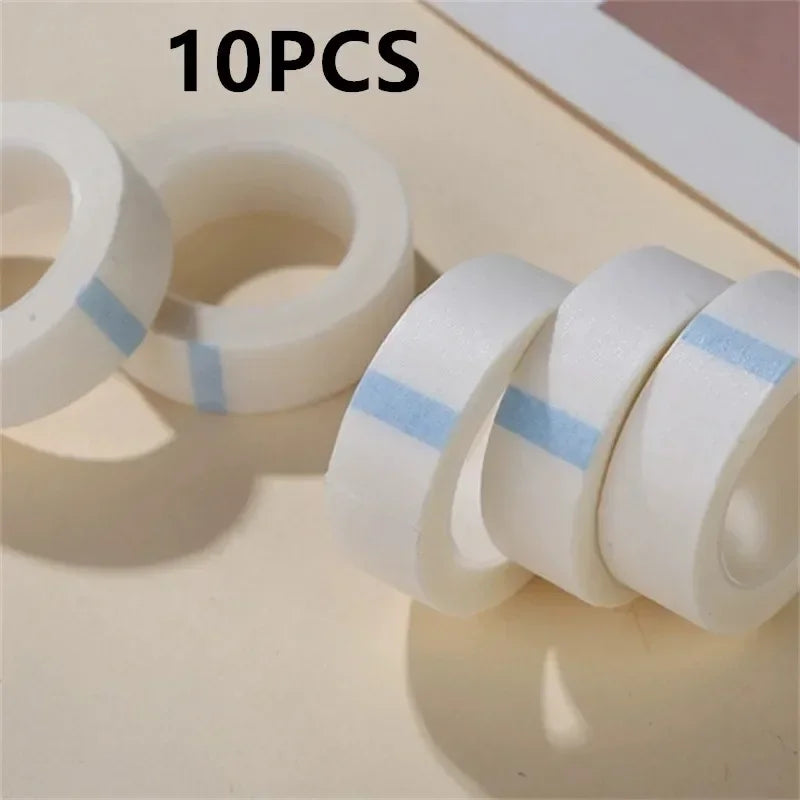 White Eyelash Extension Tape – Breathable Lint Eyelid Patches Eyelash Extension Tape HIP