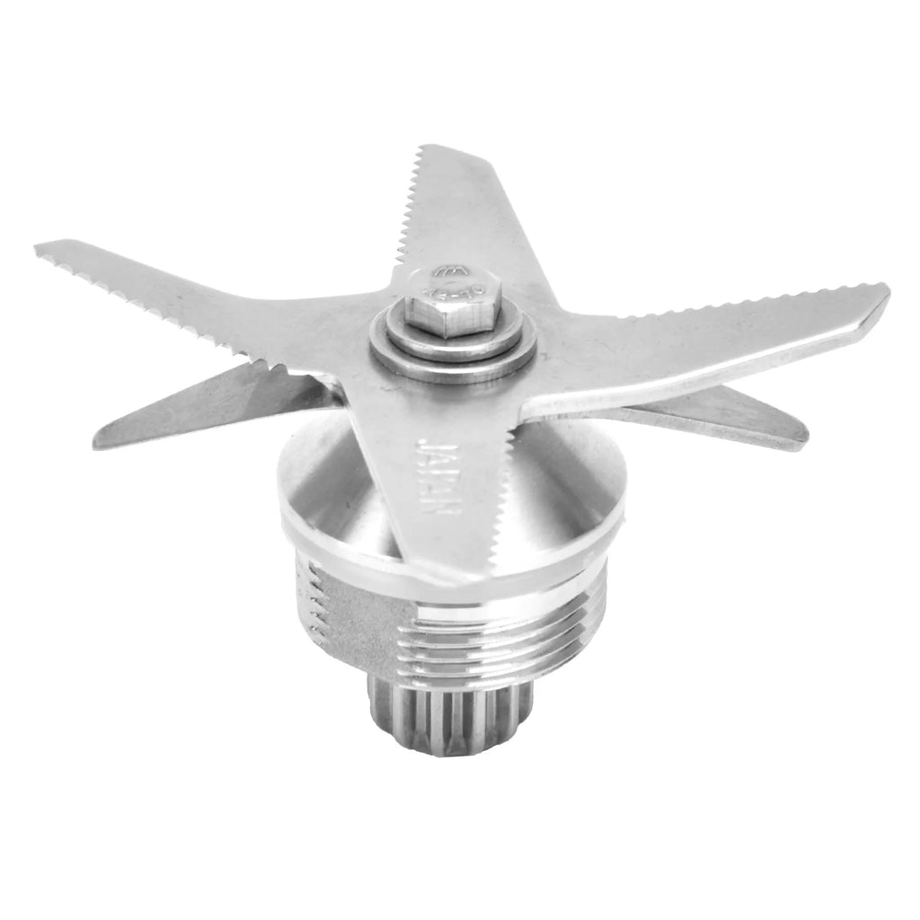 Blade Assembly Blender Blade Juicer Blade Stainless Steel Widen 6 Leaf Blade Juicer Blade Assembly Replacement Parts for Vitamix HIP