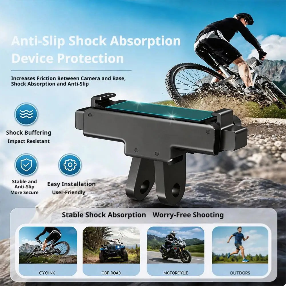 Magnetic Adapter Mount for DJI Action 6 /Nano Quick Release Mount Base for DJI Osmo 360 II Camera Tripod Monopod Adapter Selfie HIP