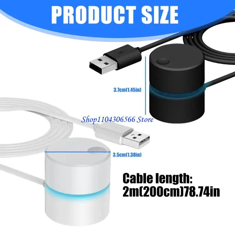 USB Volume Control Knob – Plug & Play PC Sound Adjuster USB Audio Controller HIP