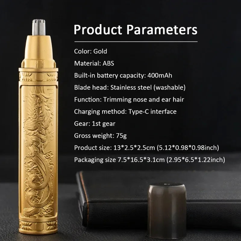 Electric Nose & Ear Hair Trimmer – Unisex, Washable | HIP Nose & Ear Trimmer HIP