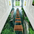 2D Visual Effect Nature Scene Non-Slip Washable Corridor Mat Decorative Floor Mat HIP 3 40x120-Felt