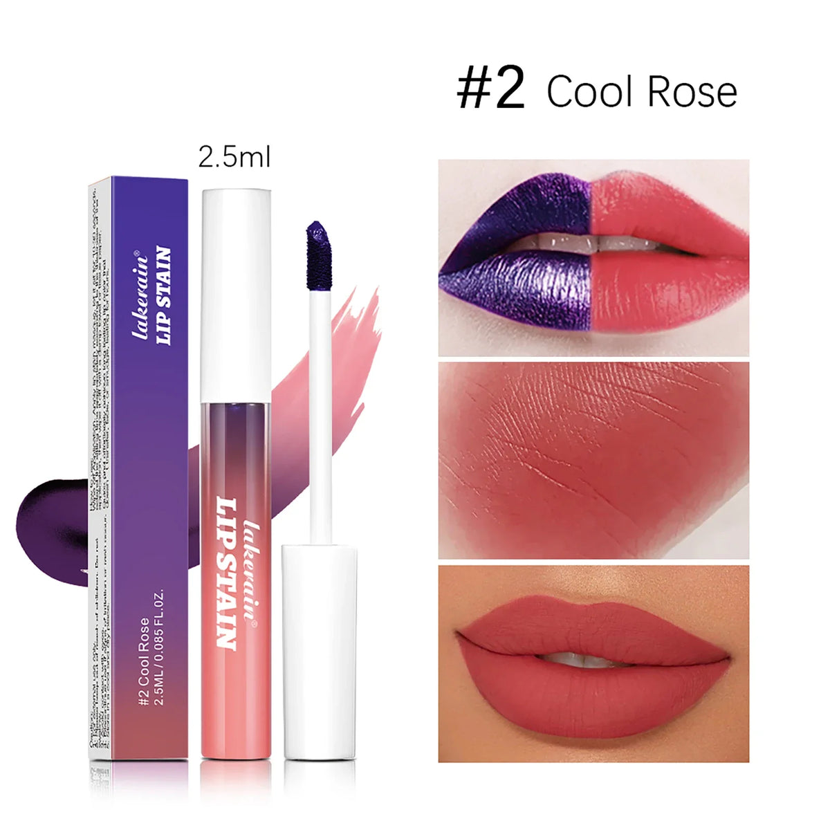 Waterproof Lip Liner Peel Off Tattoo Lipgloss Waterproof Long Lasting Matte Lip Tint Brown Contour Tear-off Lips Stain Cosmetics HIP 02 2