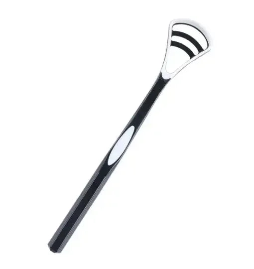 Dual-Sided Tongue Scraper & Brush – Fresh Breath | RUZOFO Tongue Scraper HIP C758-Black 1pcs
