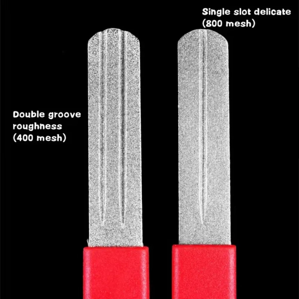 2-Pack Double-Sided Diamond Fishing Hook Sharpener | HIP Hook Sharpener HIP