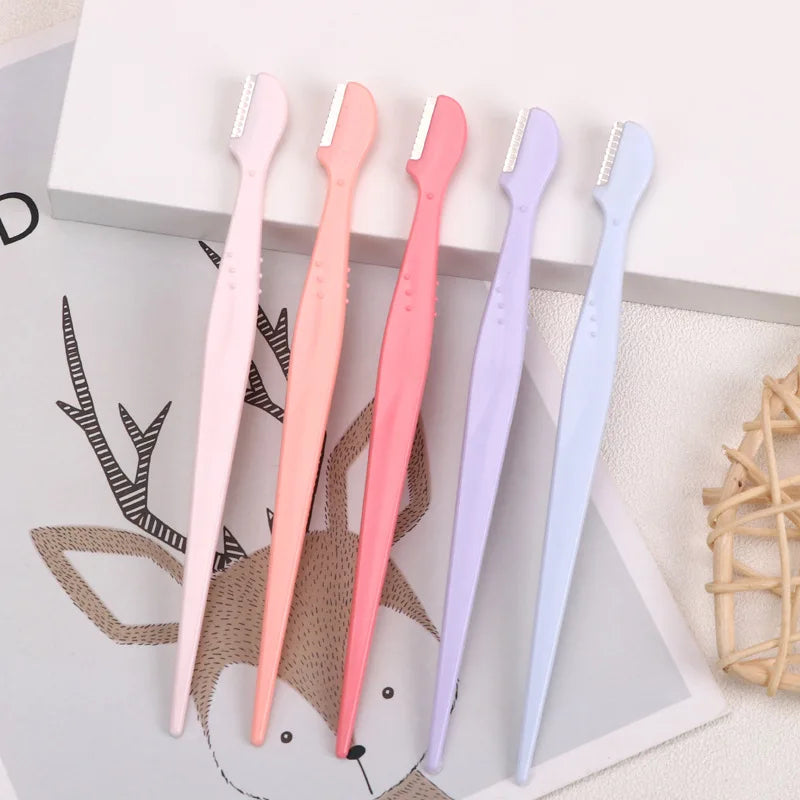 Eyebrow Razor Trimmer Set 2/3/5 Pcs – Round Head Shaper Eyebrow Razor Set HIP