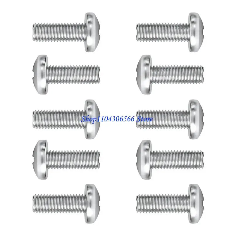 10-Pack Hard Drive Mounting Screws – 2.5" & 3.5" Metal HDD HDD Mounting Screws HIP