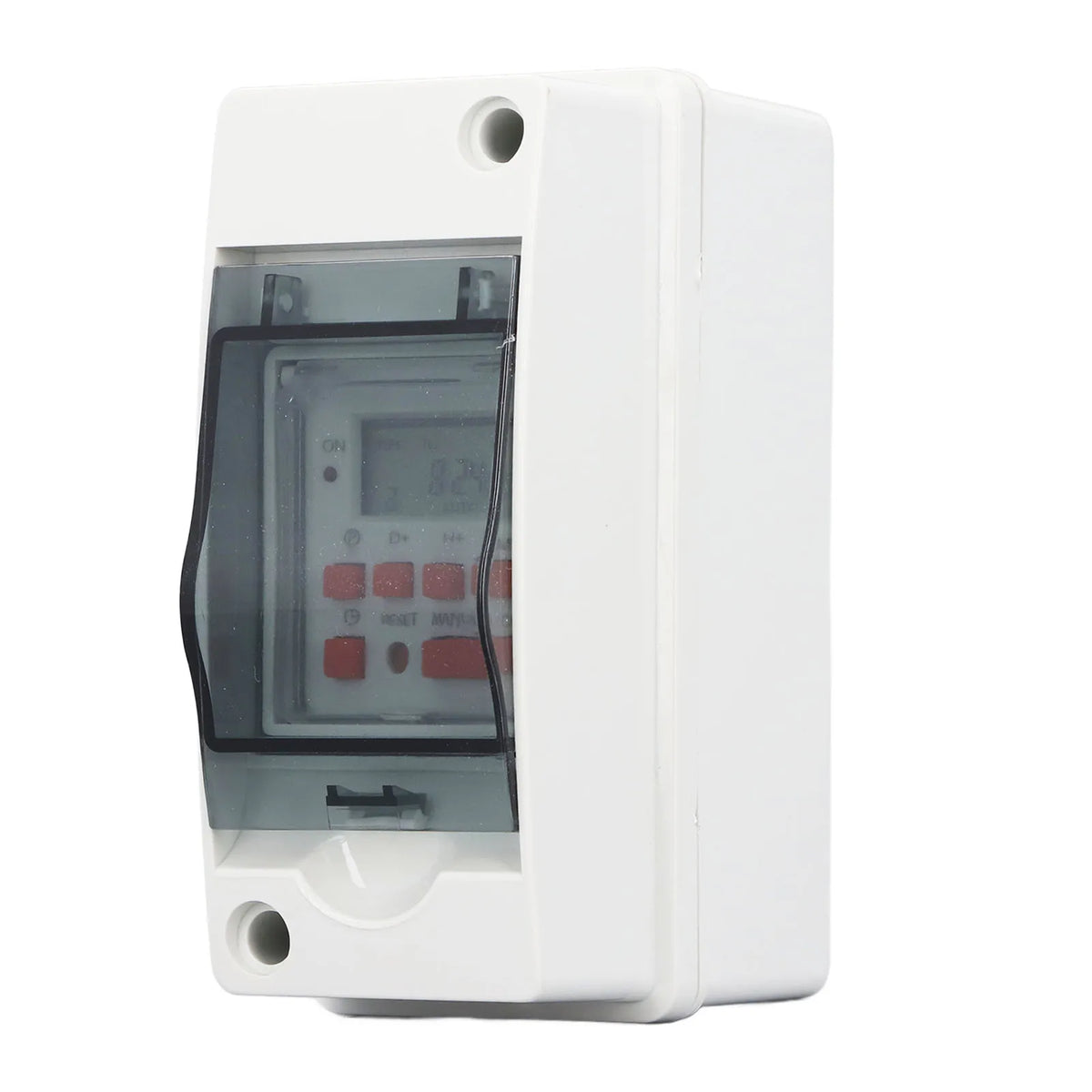 Timer Switch 7 Day 28 On Off Schedules Programmable LCD Display Digital Timer Switch with Waterproof Box AC85‑265V HIP