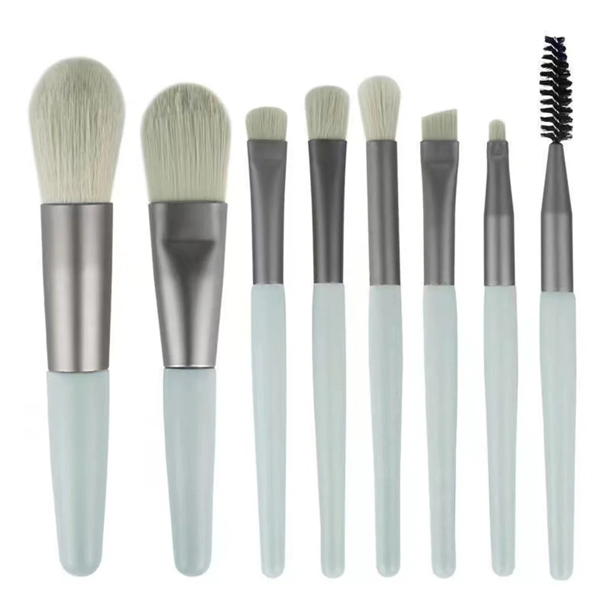 8-Piece Soft Fluffy Mini Makeup Brush Set – Blending Kit Makeup Brush Set HIP