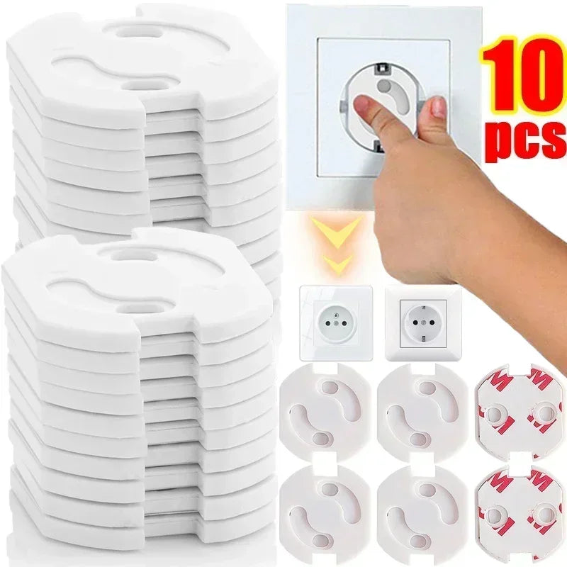 Baby Safety Outlet Covers – Child Plug Protectors (1-10 Pack) Baby Outlet Covers HIP