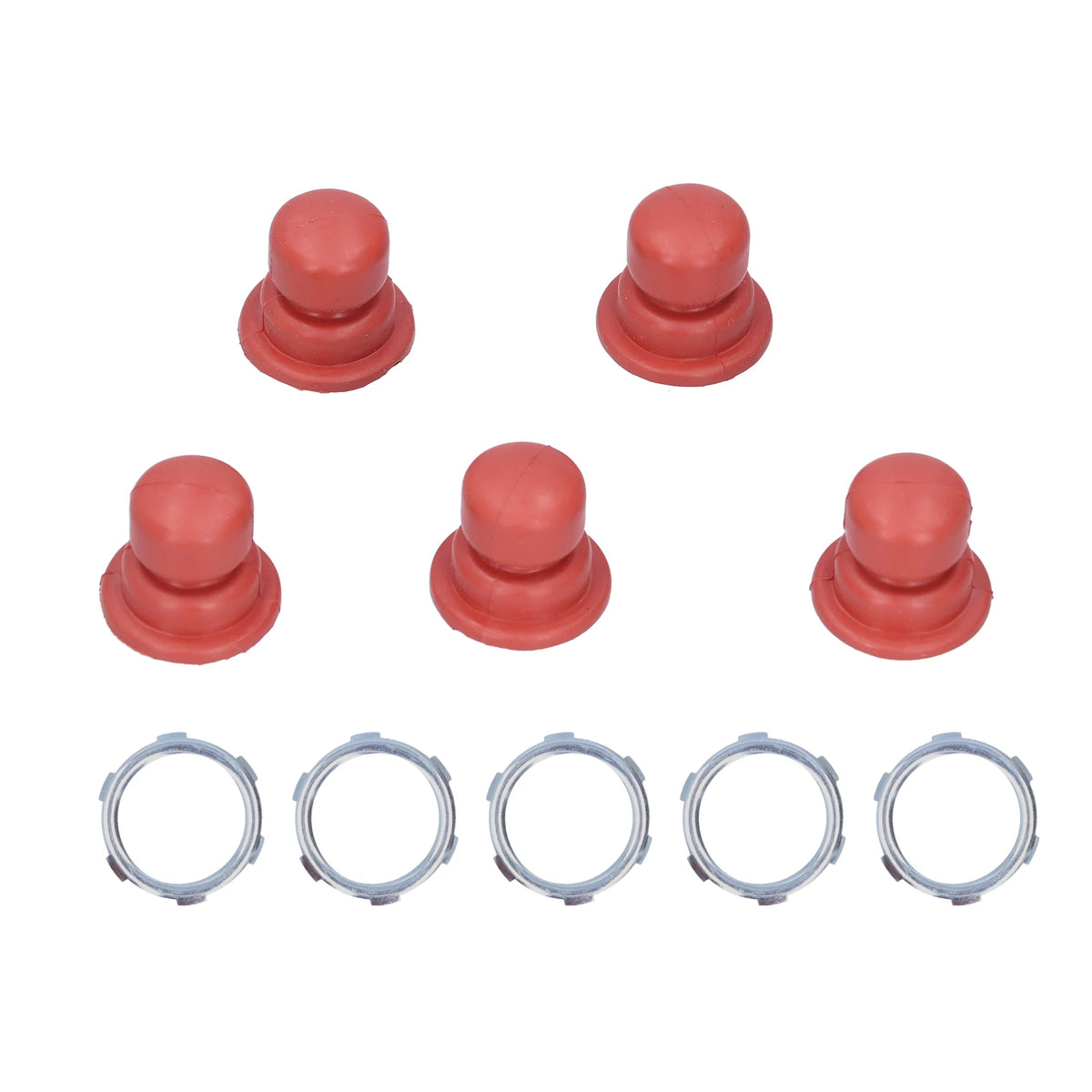 5pcs Primer Bulb Replacement Primer Bulb Replacement Fit for Tecumseh 36045 36045A 640259 Lawn Mower Parts Primer Bulb for 36045 HIP Red