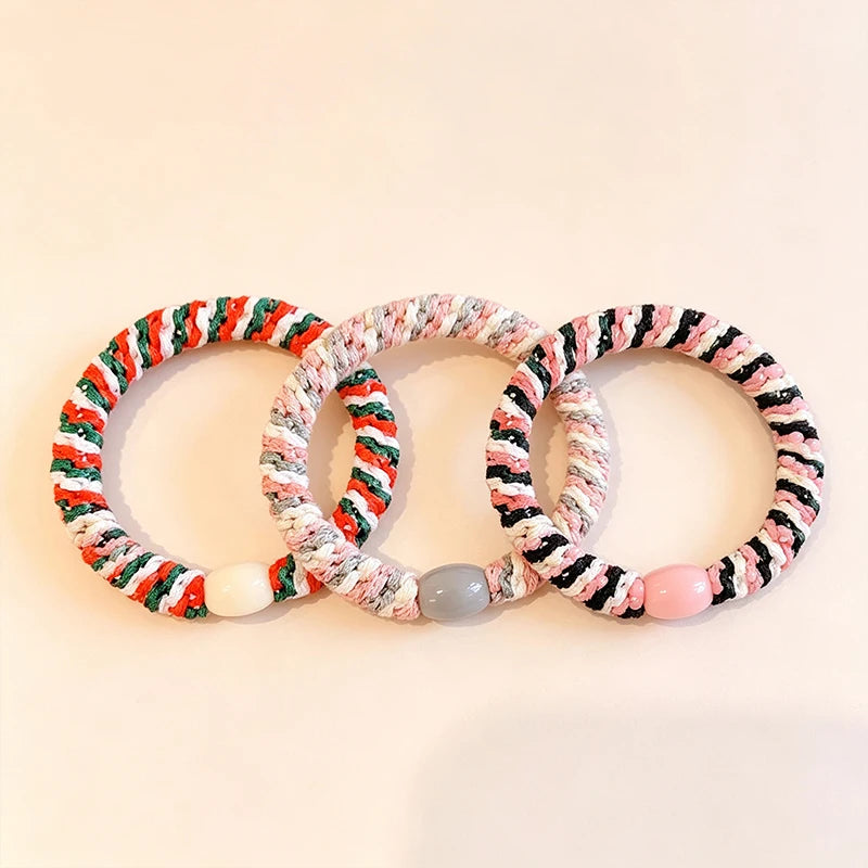 Silk Sport Hair Ties – No Crease Anti-Slip Elastic Ponytail Band
