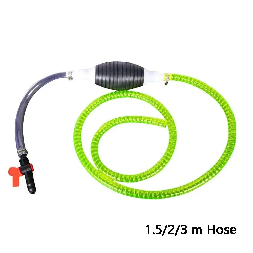 Portable Manual Siphon Pump – Fuel & Liquid Transfer Kit Manual Siphon Pump HIP