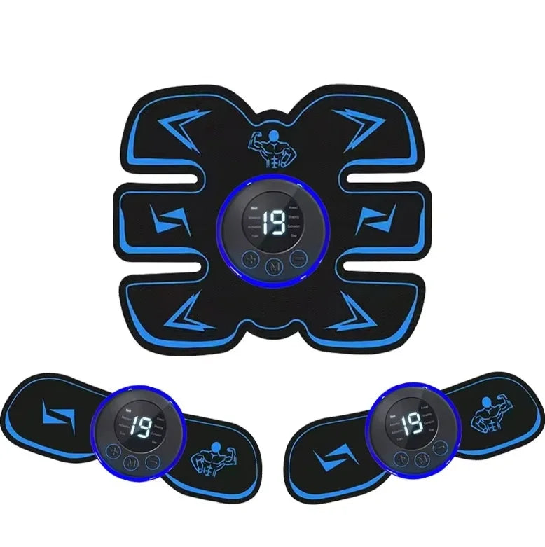 LCD EMS Neck & Back Massager – 8-Mode Pulse Stimulator EMS Neck Massager HIP 3in1