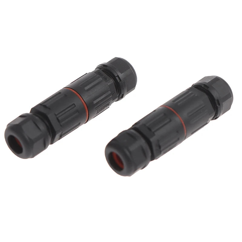 IP68 Waterproof Wire Cable Connector – Outdoor Plug Socket Waterproof Cable Connector HIP One Size