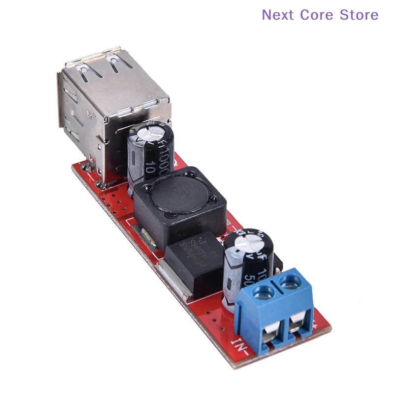DC 6V–40V to 5V 3A Dual USB Step-Down Converter LM2596 DC-DC Converter Module HIP