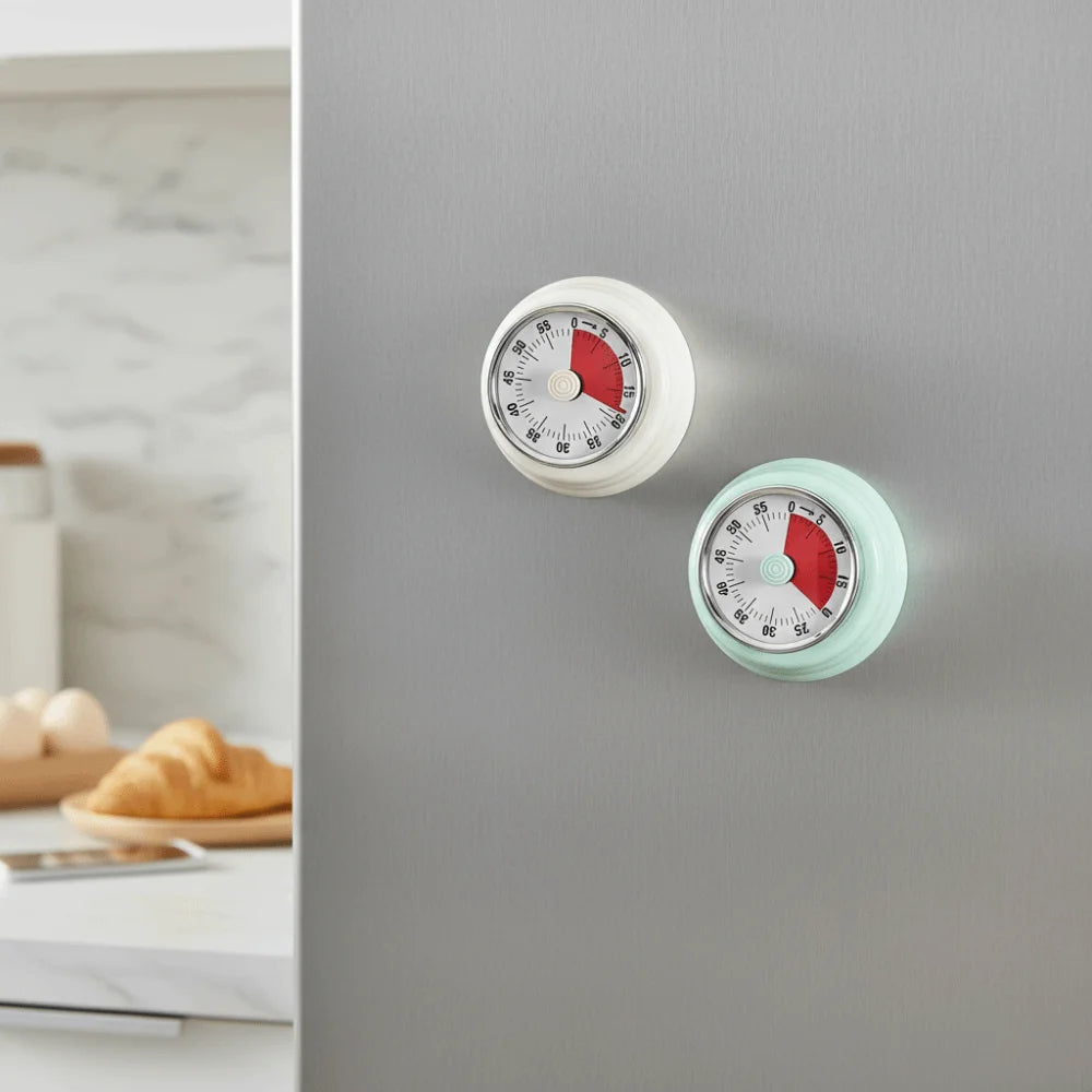 Magnetic Mechanical Kitchen Countdown Timer – Metal 60-Min Kitchen Countdown Timer HIP
