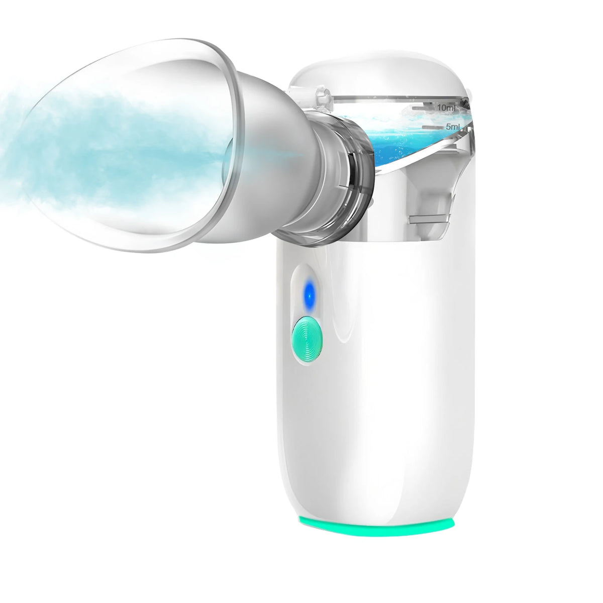 Fireurus Handheld Eye Mist Nebulizer Spa Atomizer & Eyeshade Eye Mist Nebulizer HIP White No plug