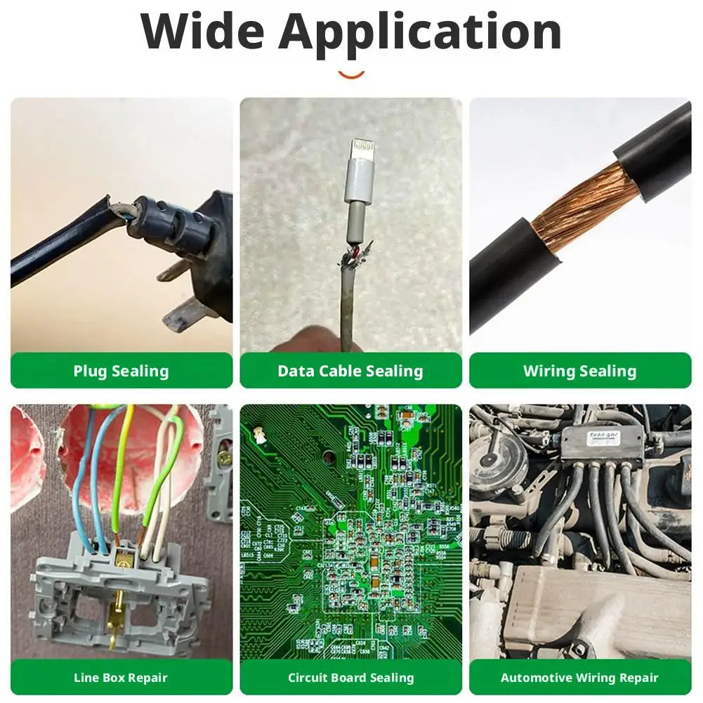 Waterproof Liquid Electrical Tape Insulating Tape Rubber Liquid Insulation Wire Cable Coat Fix Line Glue Sealant HIP